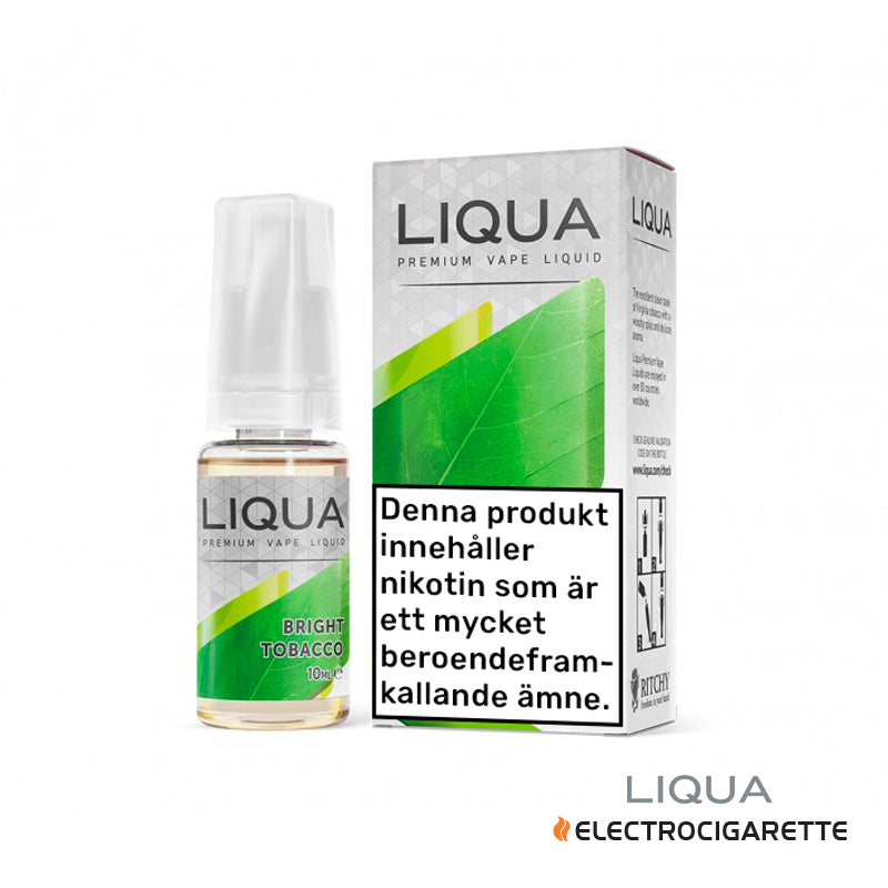 Liqua, Bright Tobacco, 18mg/ml